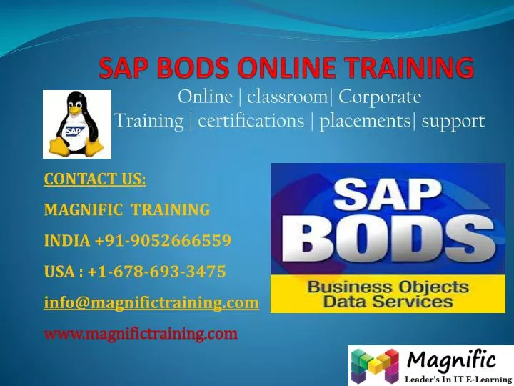 sap bods online training