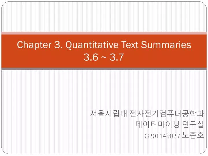 chapter 3 quantitative text summaries 3 6 3 7