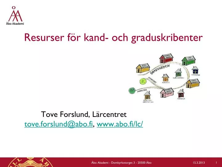 resurser f r kand och graduskribenter