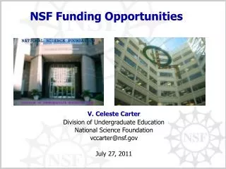 NSF Funding Opportunities
