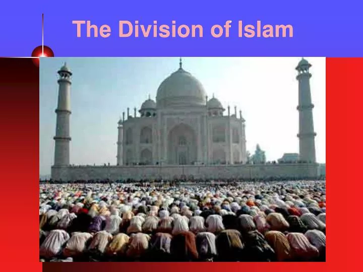 the division of islam