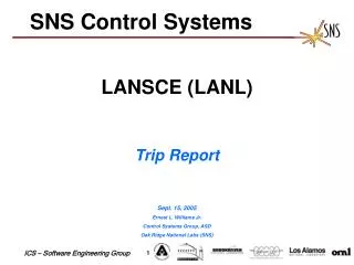 SNS Control Systems