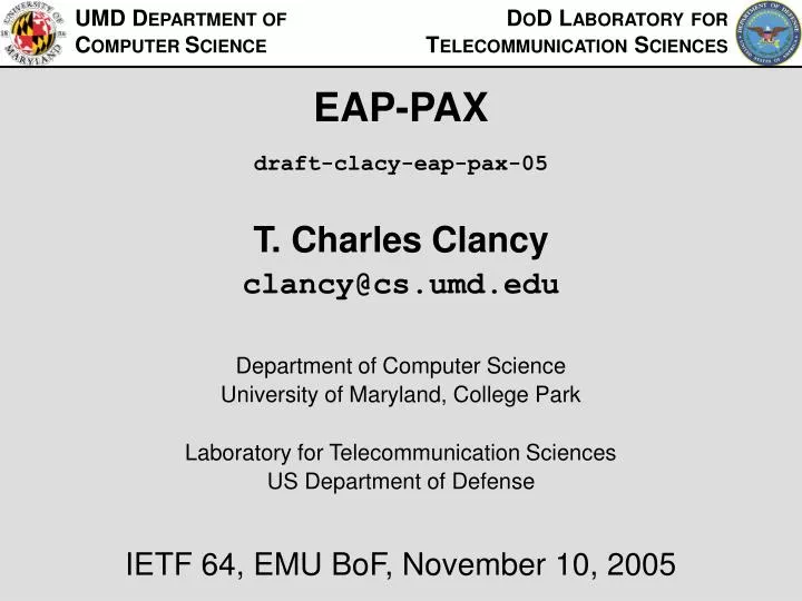 eap pax draft clacy eap pax 05