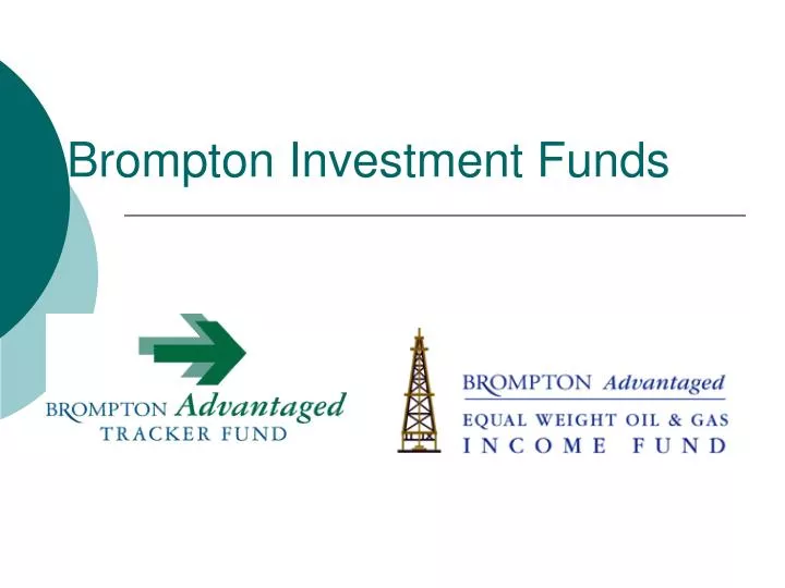 brompton investment funds