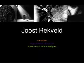 Joost Rekveld