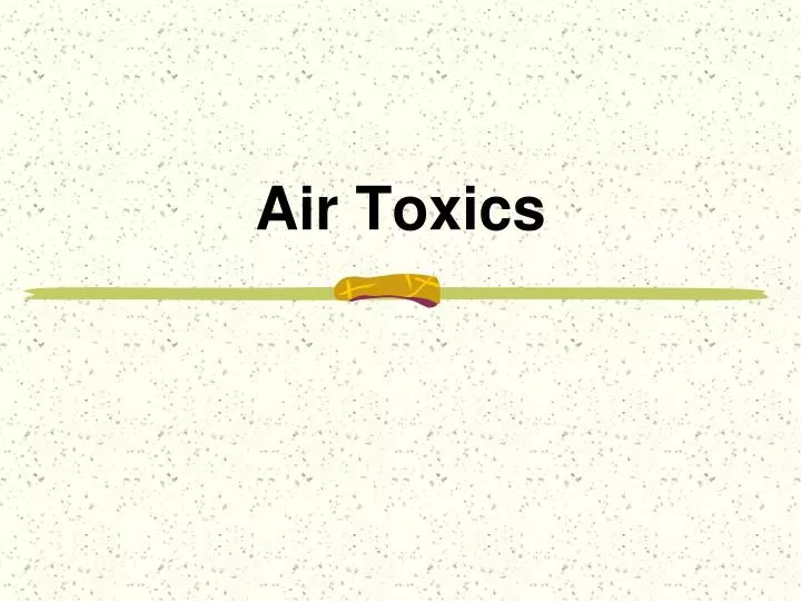 air toxics