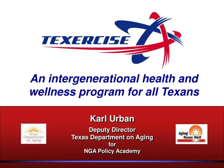 an intergenerational health and wellness program for all texans