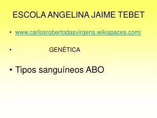 escola angelina jaime tebet