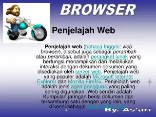 penjelajah web