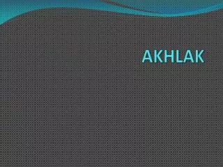 akhlak