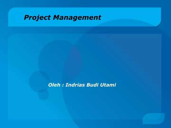 project management