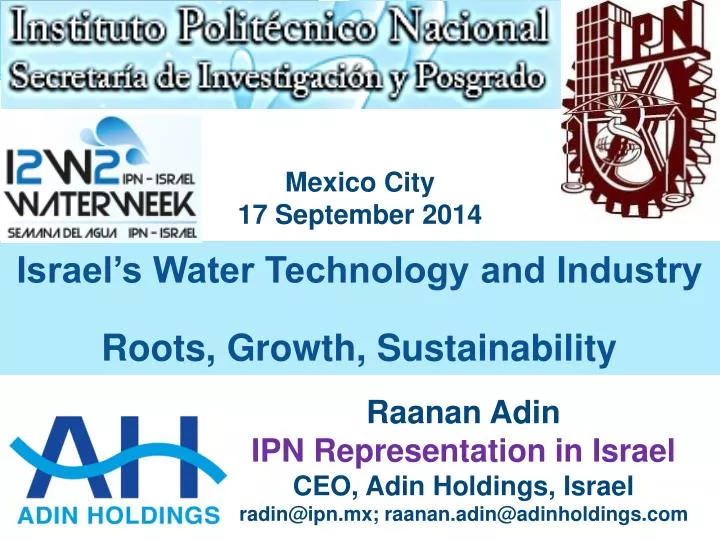 israel s water technology and industry roots growth sustainability