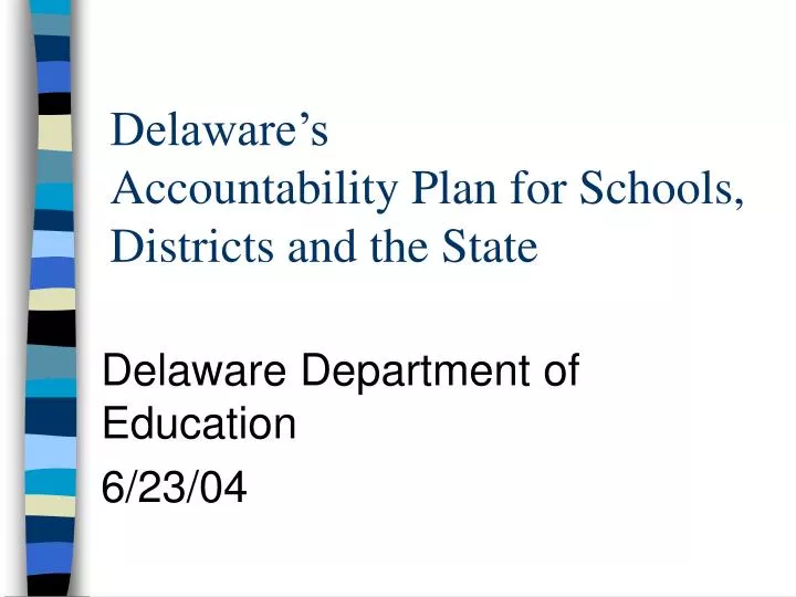delaware department of education 6 23 04