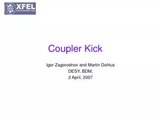 Coupler Kick