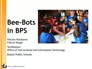 Bee-Bots in BPS
