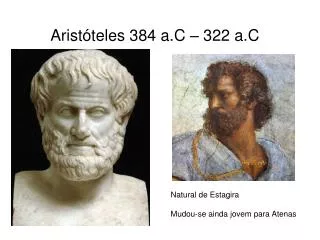 arist teles 384 a c 322 a c