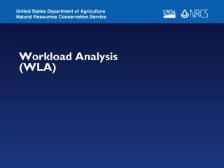 Workload Analysis (WLA)