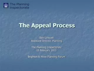 The Appeal Process