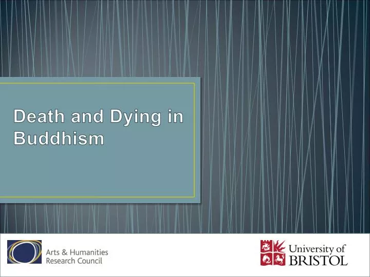 death and dying in buddhism