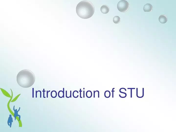 introduction of stu