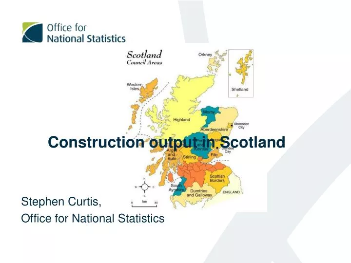 construction output in scotland