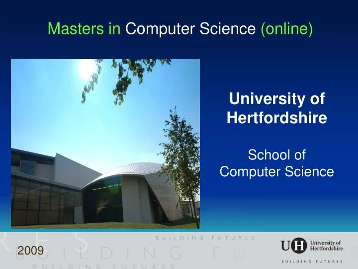 masters in computer science online