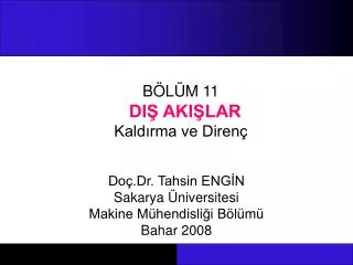 b l m 11 di aki lar kald rma ve diren