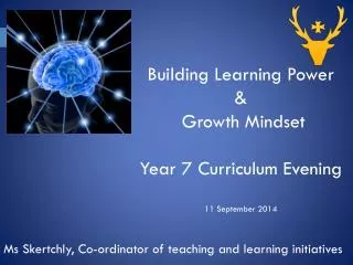 building learning power growth mindset year 7 curriculum evening 11 september 2014