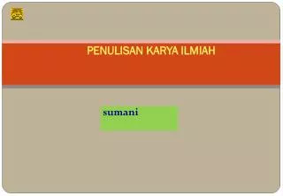 penulisan karya ilmiah