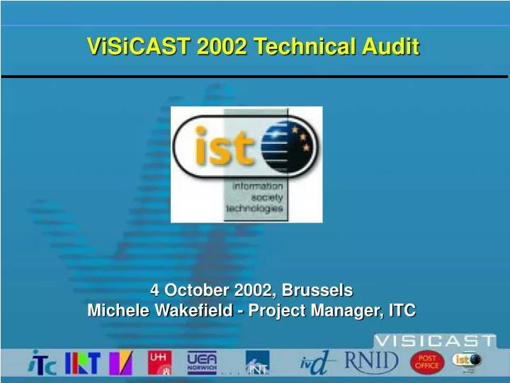 visicast 2002 technical audit
