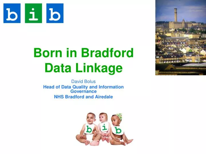 born in bradford data linkage