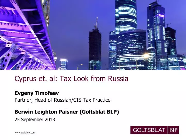 cyprus et al tax look from russia