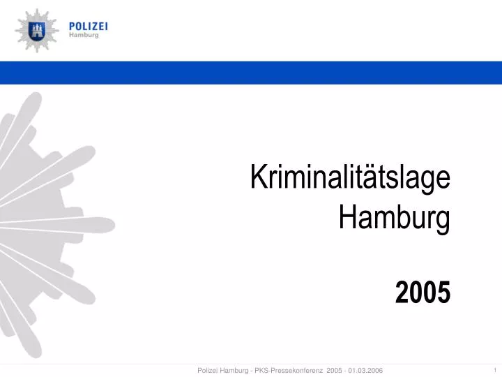 kriminalit tslage hamburg 2005