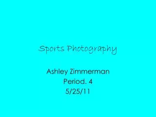 Sports Photography