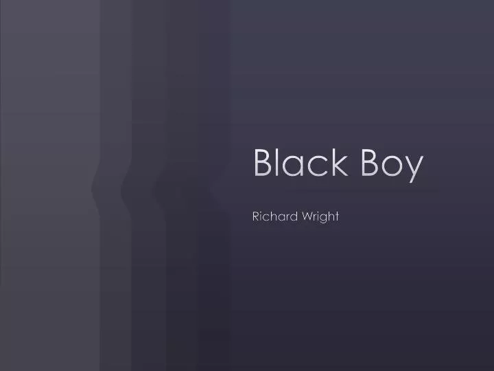 black boy