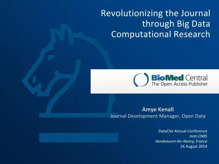 revolutionizing the journal through big data computational research
