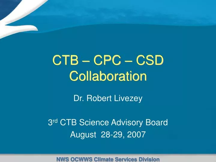 ctb cpc csd collaboration
