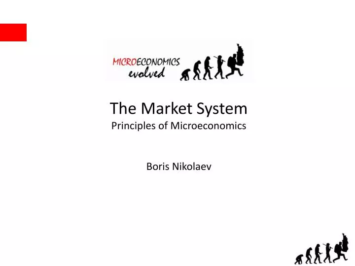 the market system principles of microeconomics boris nikolaev