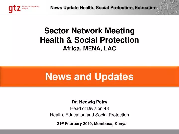 sector network meeting health social protection africa mena lac