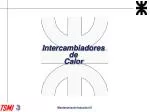 Intercambiadores de Calor - slide 1