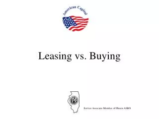 Leasing vs. Buying