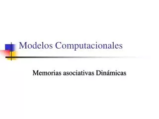 modelos computacionales