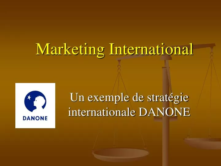 marketing international