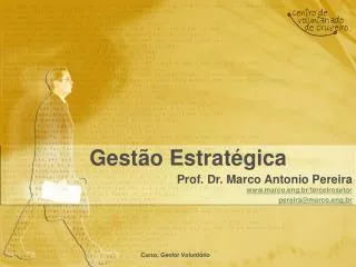 gest o estrat gica