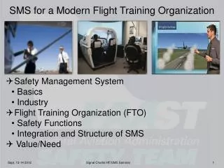 SMS for a Modern Flight Training Organization
