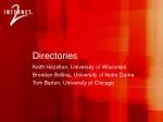Directories - slide 1