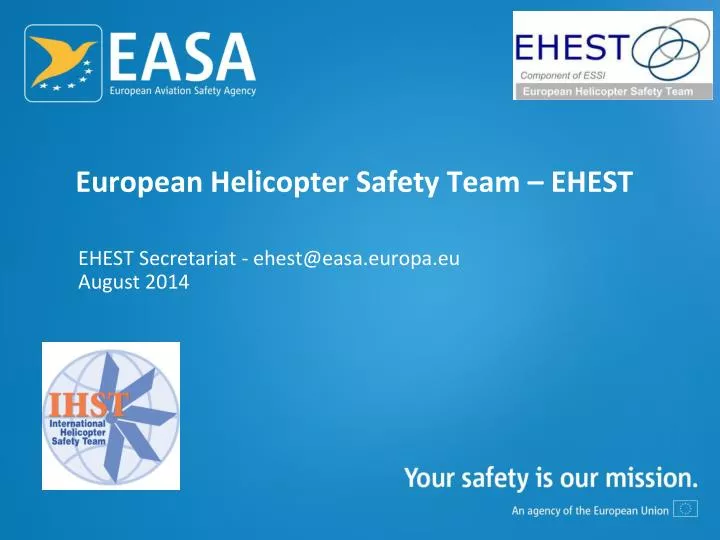 european helicopter safety team ehest