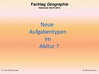 neue aufgabentypen im abitur