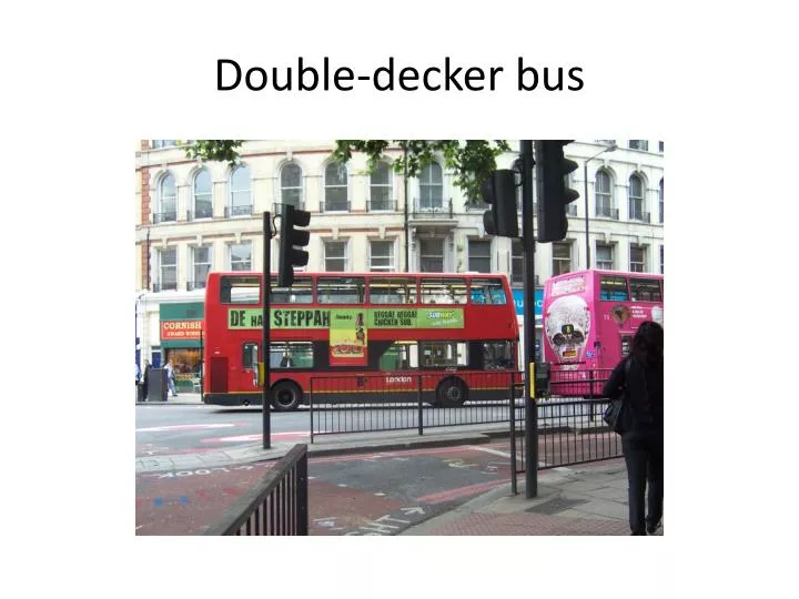 double decker bus