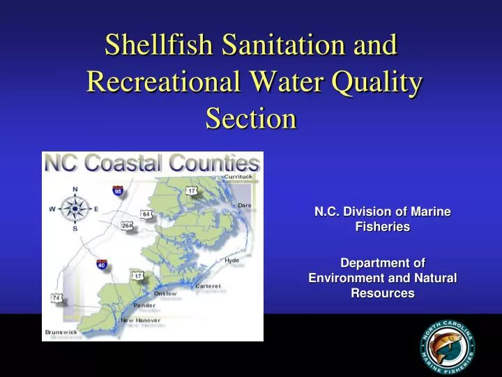 shellfish sanitation and recreational water quality section